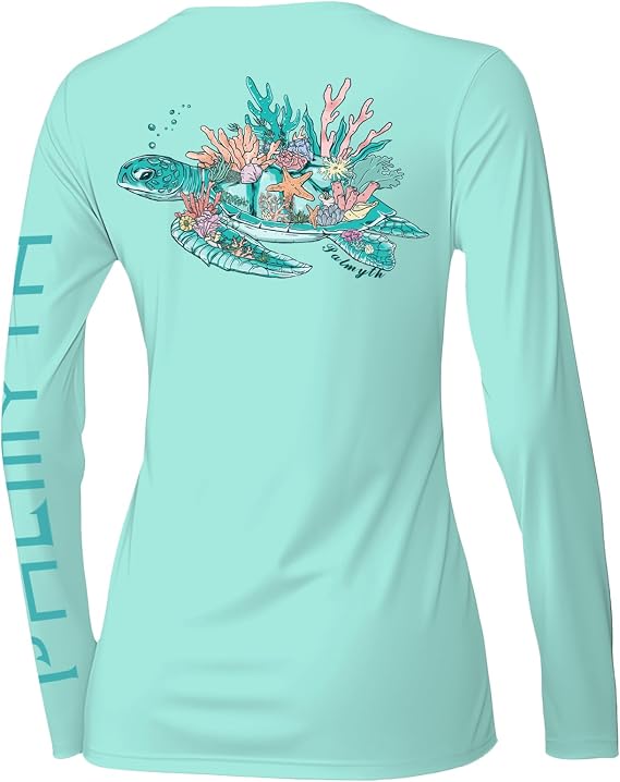 Palmyth Fishing Shirts for Women UPF 50+ Sun Protection Long Sleeve T-Shirt
