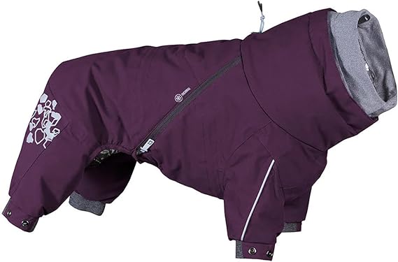 Hurtta Extreme Overall, Dog Snowsuit, Eggplant, 14M