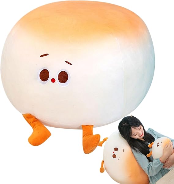 Food Plush Toy Decoration Playtime Companion Cute Expression Nap