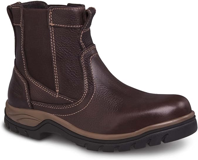 WORKLAND Men's safety work boot Leather lightweight (numeric_12_point_5)