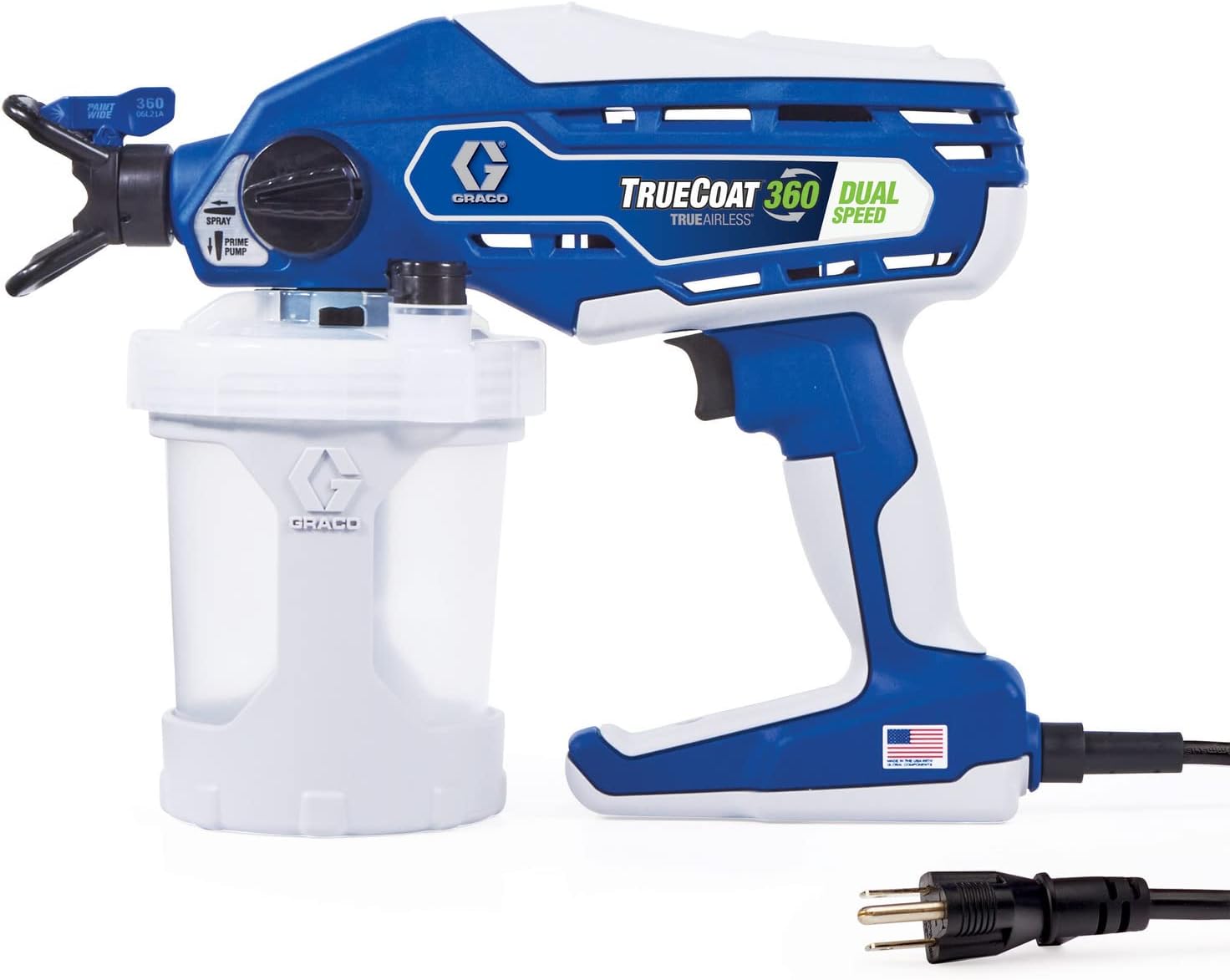 Graco 26D281 TrueCoat 360 Dual Speed Paint Spray