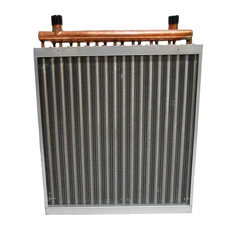 16x18 Water to Air Heat Exchanger Hot Water Coil Outdoor Wood Furnace