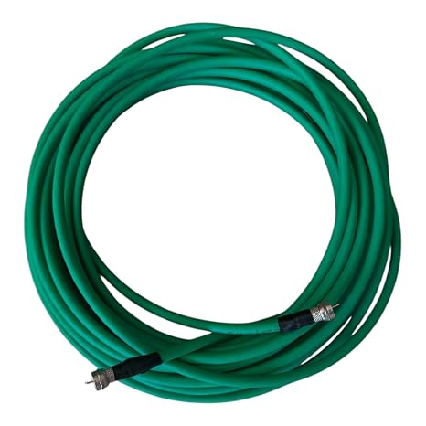 Anten TV Çanak Uydu LNB Kablosu, F Konnektörlü, 1-50 Metre, Yeşil (2 METRE)