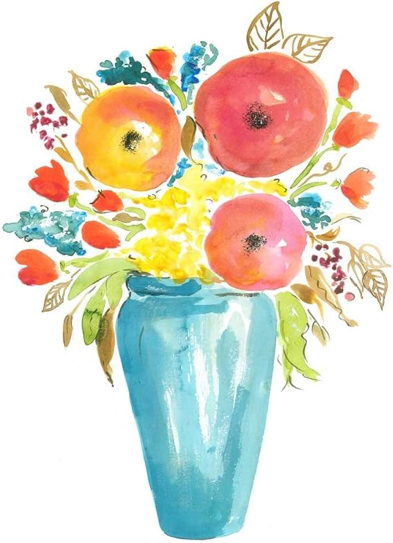Flower Vase II Poster Print - Julia Minasian (18 x 24)