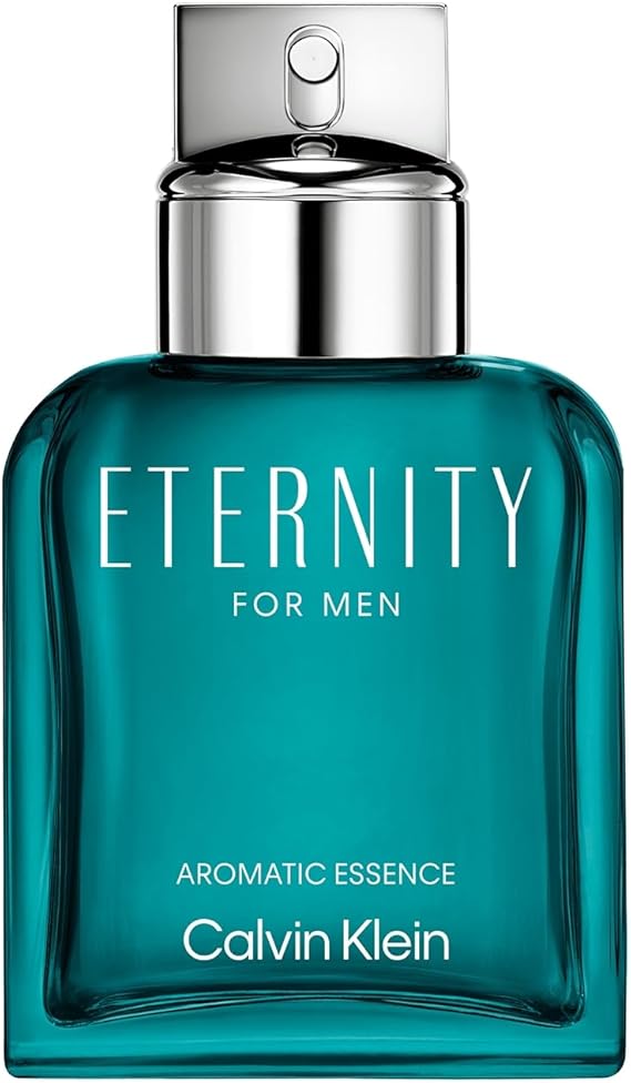 CALVIN KLEIN Eternity - Aromatic Essence for Men - Fougere Fragrance with Notes of Juniper Berries Extract, Coconut Accord and Cardamom - High Longevity - 100ml
