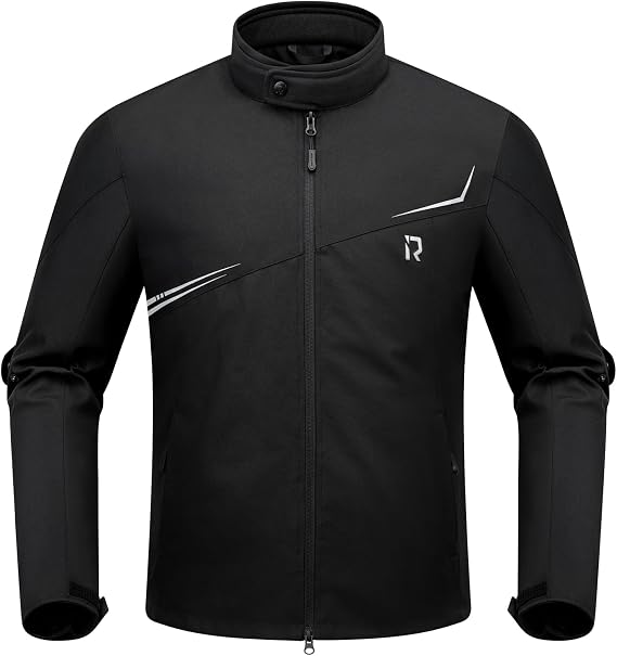 RIDEIRON Motorcycle Riding Jacket for Men with CE Certified