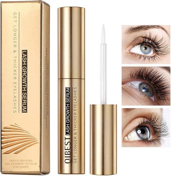 Eyelash Growth Serum - Premium Lash Serum for Eyelash Growth/Eyelash Enhancing Serum Boost Lash Growth Serum, Advanced Formula for Longer, Fuller and Thicker Luscious Lashes