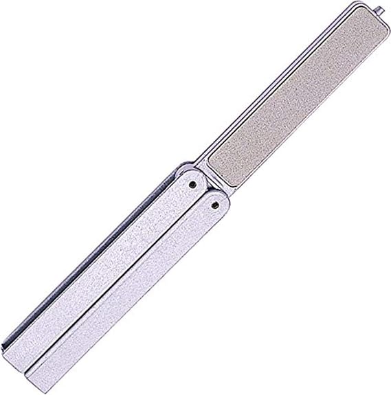 EZE-LAP Diamond Eze-Fold Combination Sharpener Silver Medium