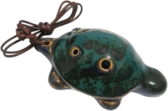 Authentic Chinese 6 Hole Ceramic Ocarina Musical Instruments for Music Education and Cultural Enthusiasts Professional Ceramic Ocarina