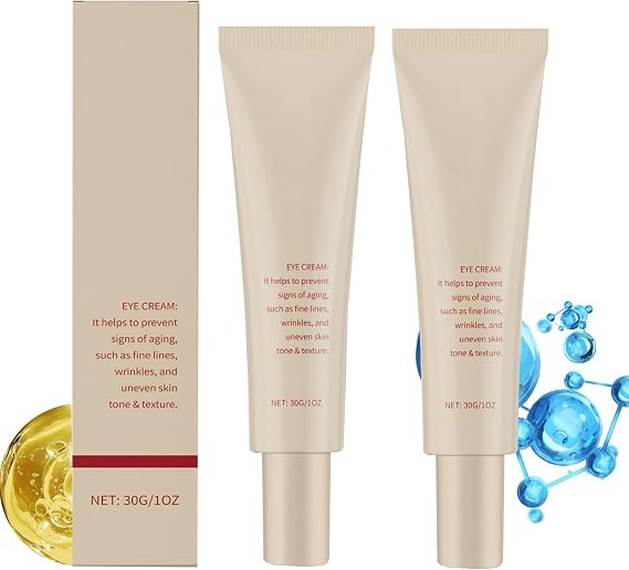 1988 Eye Cream, Retinal Liposome 4%, Fermented Bean, Anti Wrinkle & Anti Aging Under eye cream, Eye Bags Remover, Korean Eye Cream for Dark Circles and Puffy Eyes (2PCS, 30g)