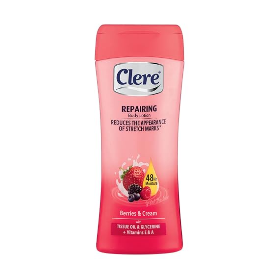 CLERE Body Lotion - Berries & Cream - 400mL