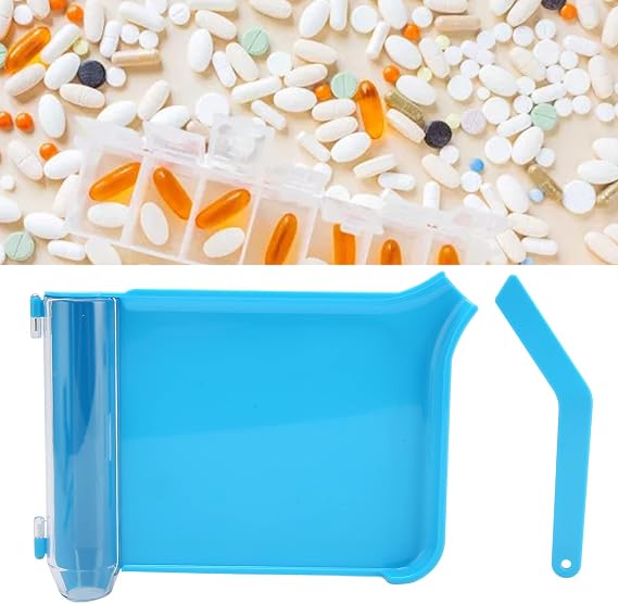 Counting Tray, Hand Pharmacy Counter With Small Tablet Dispensing Hand Practical Right Capsule Tool Portable Count s Tablets Use