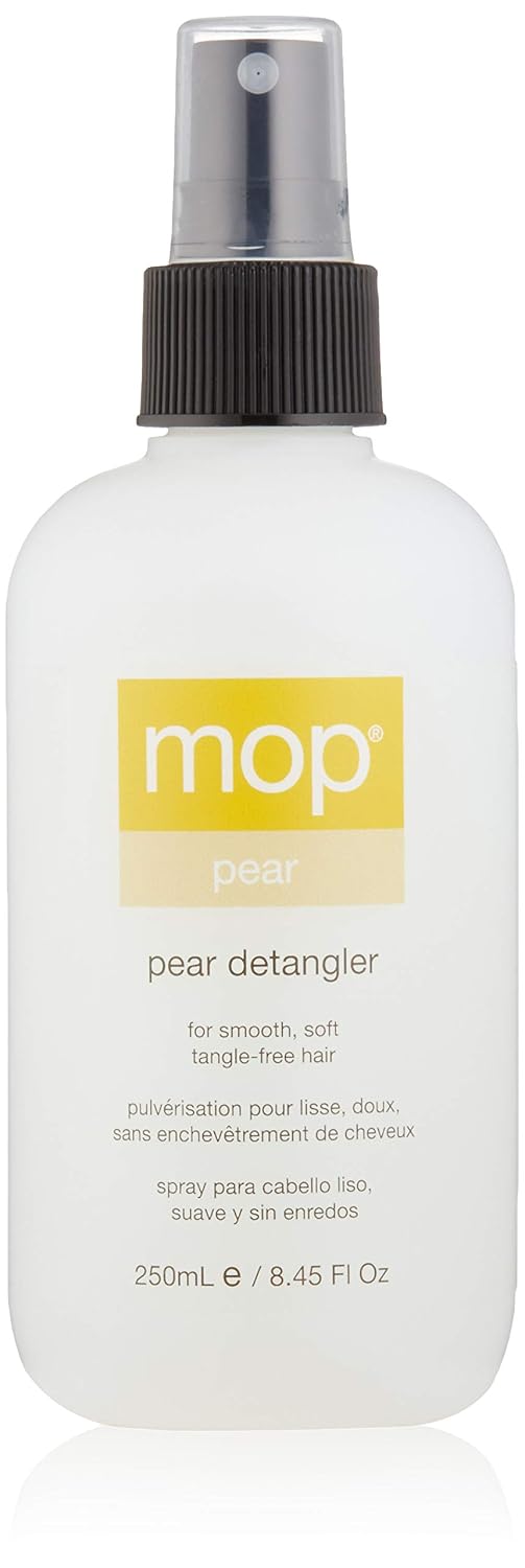 MOP Pear Detangler For Smooth, Soft & Tangle-Free Hair, 8.45 Fl Oz., Moisturizing For Sensitive Scalps
