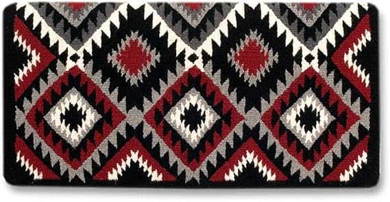Mayatex Cactus Flower Wool Saddle Blanket