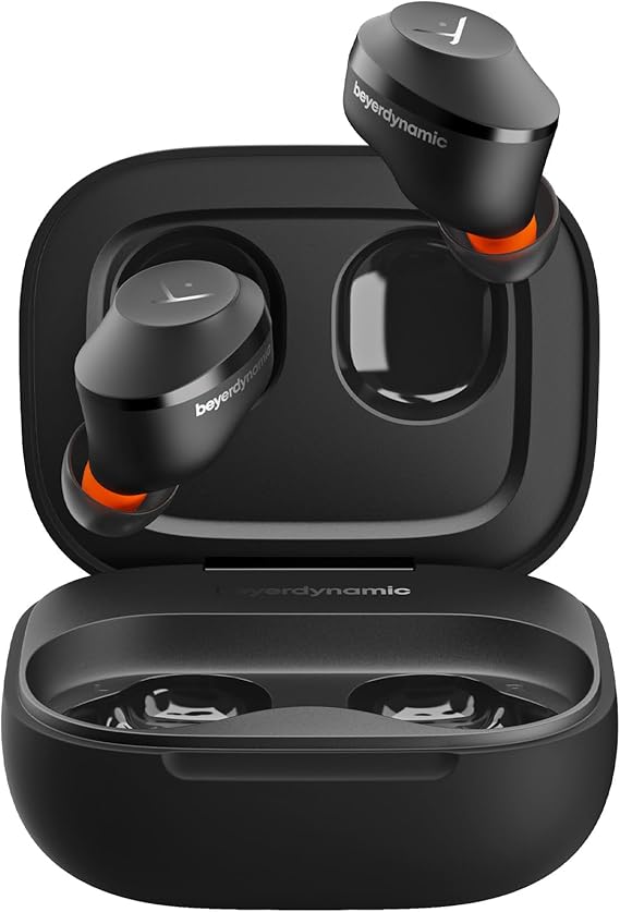 beyerdynamic Amiron 300 True Wireless Noise Cancelling Earbuds - Built-in Microphones, Bluetooth 5.3 Cream