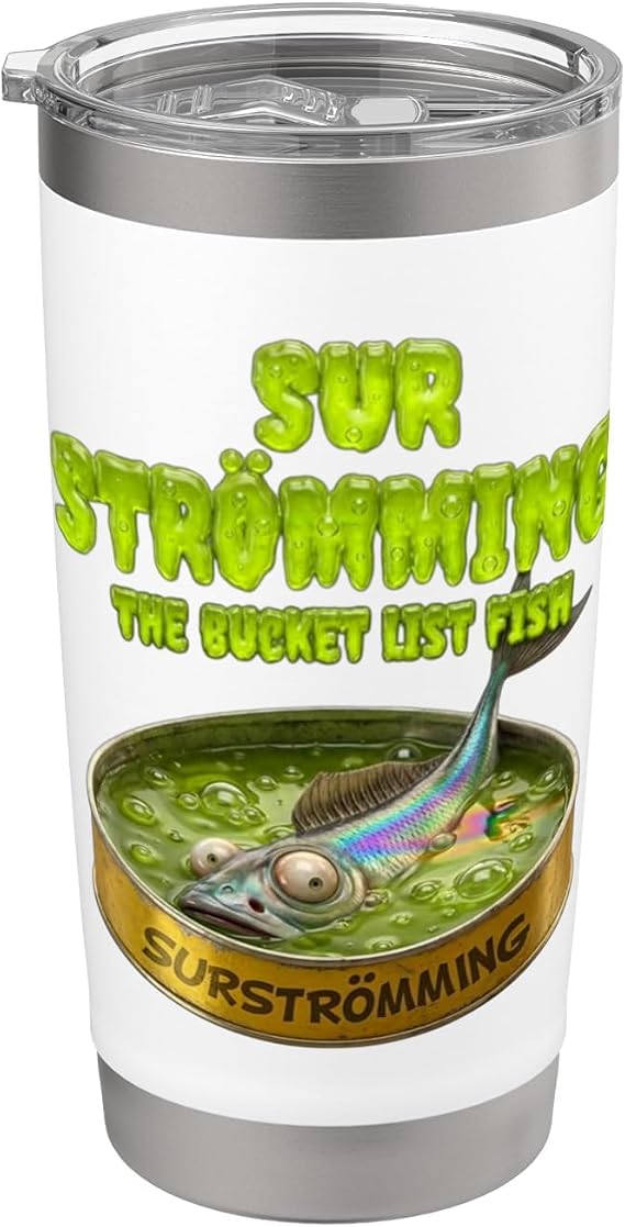The Bucket List Fish Stainless Steel Insulated Tumbler