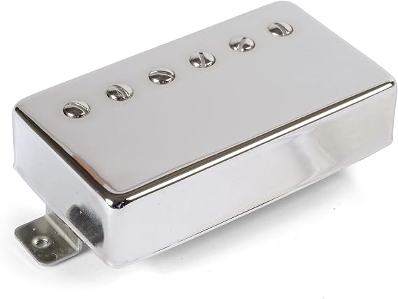 StewMac Overwound Humbucker Pickup, Neck Position, Nickel Cover