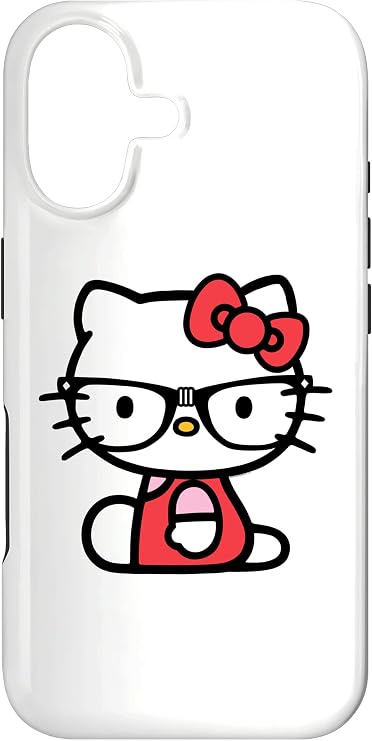 Hello Kitty Nerd Glasses Case for iPhone 17