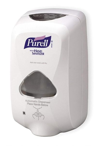 Gojo Industries 315-2720-12 Purell TFX Touch Free Dispenser, Dove Gray