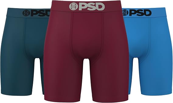 PSD Mens Underwear Dusk Cotton Boxer Brief 3 Pack, M