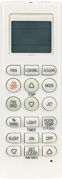 AKB73456104 Replace AC Remote Control Compatible with LG Wall Mounted A/C