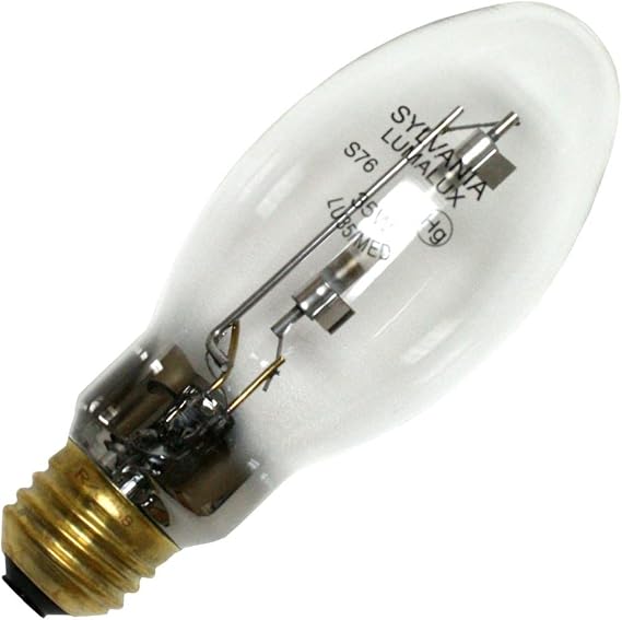 Osram sylvania GIDDS-685600 Lumalux High Pressure Sodium Lamp, E17, 35W, 52V, E26 Medium, Clear, Universal Burn, 2.5" x 2.5" x 5.75"