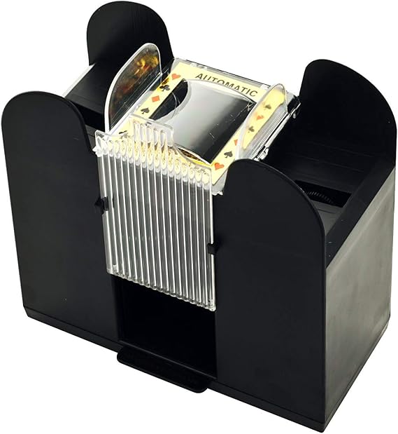JKSPORTS 2 Deck 4 Deck 6 Deck/Automatic Card Shuffler (Six Deck)