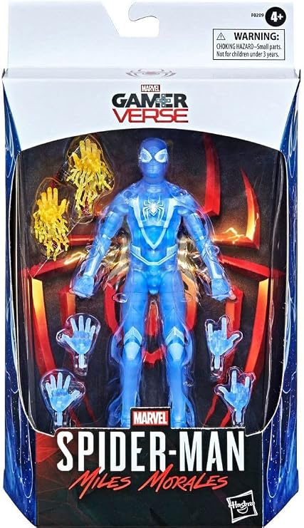 Marvel Legends Spider-Man Miles Morales Gamerverse Exclusive Variant Action Figure