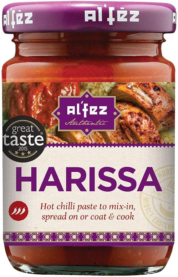 Al'fez Authentic Moroccan Style Harissa Hot Chilli Paste, 100g