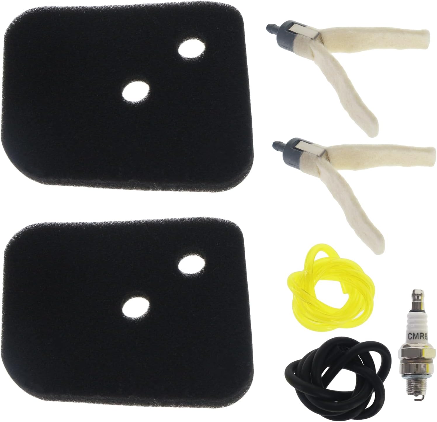 Anto 523013401 Air Filter & 574603901 Line Trimmer Fuel Filter for Jonsered HT2218 HT2223T Trimmer, for Husqvarna 122 HD60 HD45