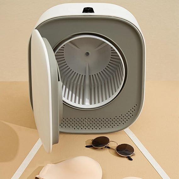 Mini Tumble Dryer, 150W Compact Electric Laundry Dryer for Apartments, Dorms, Travel [Energy Class A]