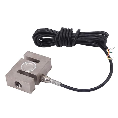 Portable S-type Beam High-Precision Load Cell Scale Sensor for Hopper Weight High Pressure Tension Weighing(2000kg)