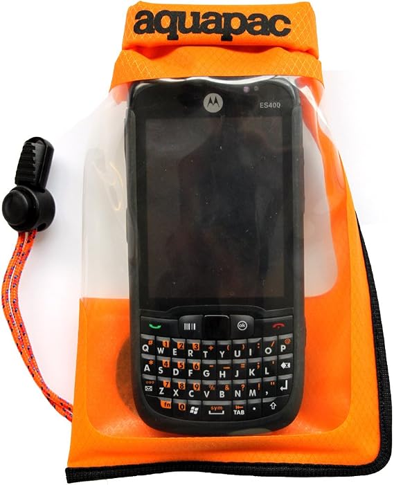 Aquapac 35 Small Stormproof Phone Case for iPhone, Orange