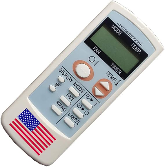 Replacement Remote Control for Sharp Portable Air Conditioner CV-2P10SC CV-2P10SX CV-13NH CRMC-A775JBEZ