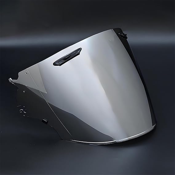 Motorcycle Motorcycle Helmet Shield for Arai VZ Ram Face Shield Replacement Accessories Helmet Visor Anti Scratch Colored Motorcycle Helmet Lenses B Tea red(G Aurora Silver)