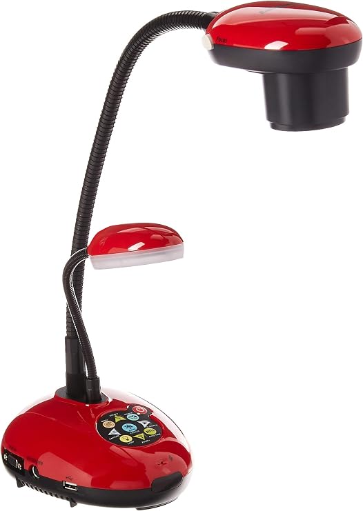 DC193 Portable Document Camera, 1/3 CMOS Color Image Sensor, Full HD 1080p Output Resolution with 30fps, 20 Times Variable Zoom Ratio, Shooting Area Max. 15.7" x 11.8"