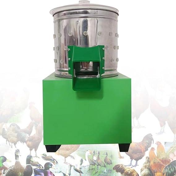 Chicken Plucker Machine Stainless Steel Poultry Plucker Automatic Feather Plucking Machine Chicken Turkey Defeathering Machine