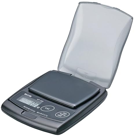 Tanita KP-103 Scale, Portable Scale, 4.2 oz 120 g, 0.0004 oz 0.1 g Units, Calibration Function, Pocket Scale