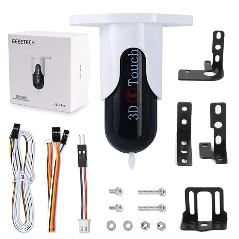 Geeetech Upgrade BL- Touch V3.2 Pro Auto Bed Leveling Sensor with 4 Brackets for Ender 3,Ender-3 Pro, Ender 5, Ender 5 Pro, Ender 5s, CR10, CR10 V3 Printer. Bltouch Kit for 8 or 32 Bit Motherboard