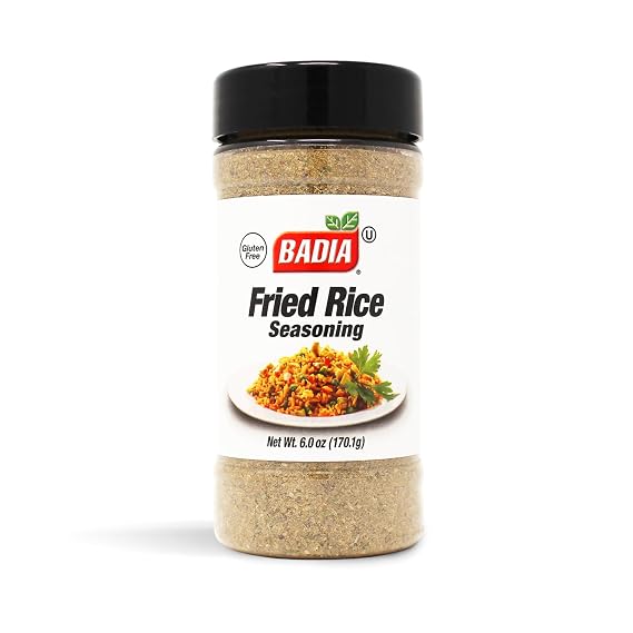 Badia Fried Rice Seasoning, 6 oz Asian-Inspired Spice Blend for Homemade