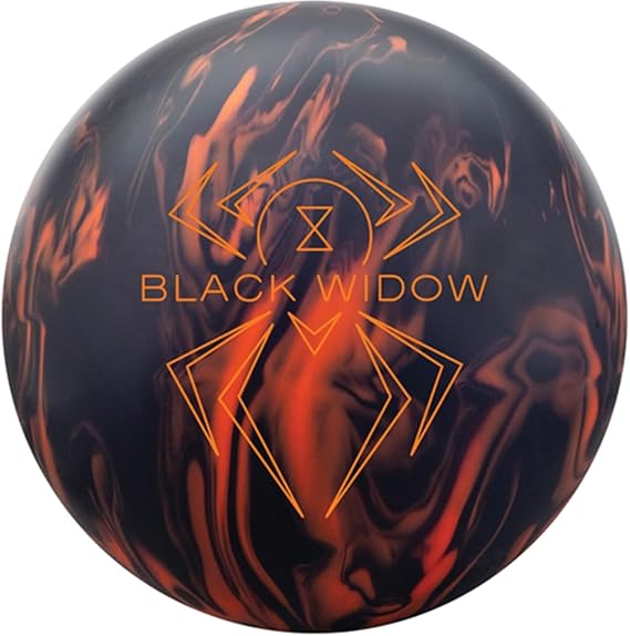 Hammer Pre-Drilled Black Widow 3.0 Bowling Ball - Black/Orange 12 lb