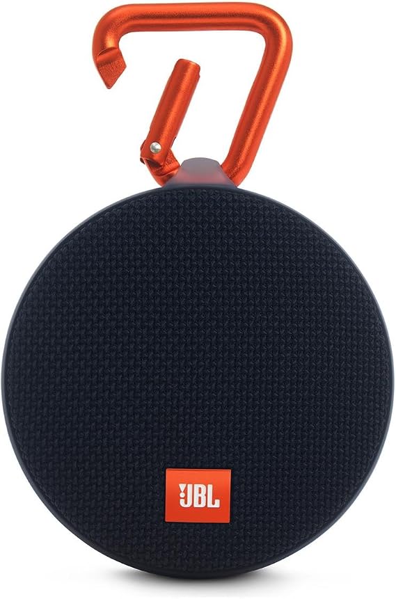JBL Clip 2 Waterproof Portable Bluetooth Speaker (Black)