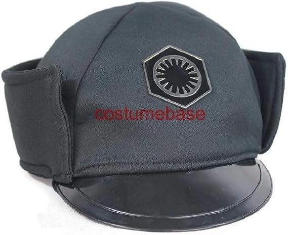 First Order Officer Cap hat Headgear Props Star Wars TFA (L) Black
