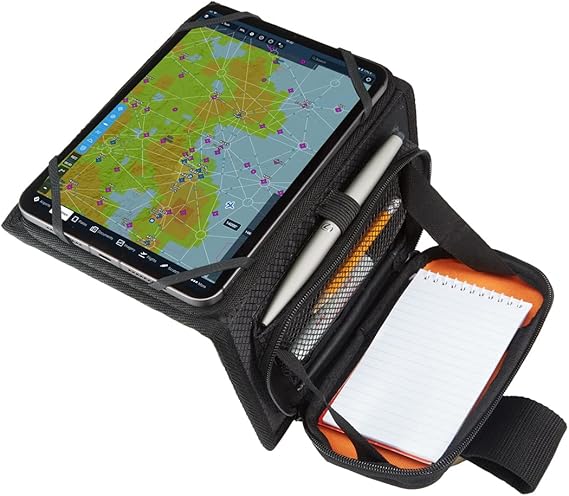 Centerline Kneeboard Compatible with iPad mini, iPad Air, iPad Pro for Professional Pilots, General Aviation, Small