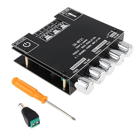 ZK-MT21 Bluetooth Power Amplifier Board 2.1 Channel 50W x 2 + 100W