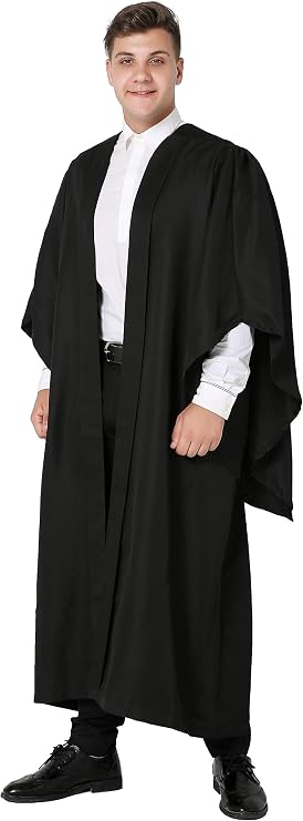 GraduationMall Unisex UK Fluted Bachelor Graduation Gown