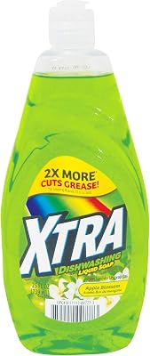 Xtra Dishwashing Liquid 25Oz Package May Vary Pack of 2 Apple Blossom
