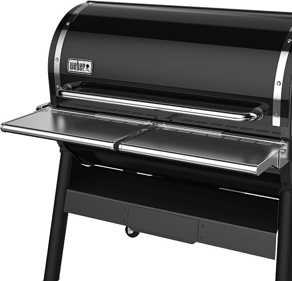 Weber SmokeFire EX6 Folding Front Shelf, Silver