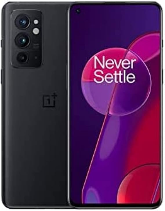 OnePlus 9RT 5G Dual MT2110 128GB 8GB RAM Factory Unlocked (GSM Only | No CDMA - not Compatible with Verizon/Sprint) Global ROM | Google Play Installed - Black