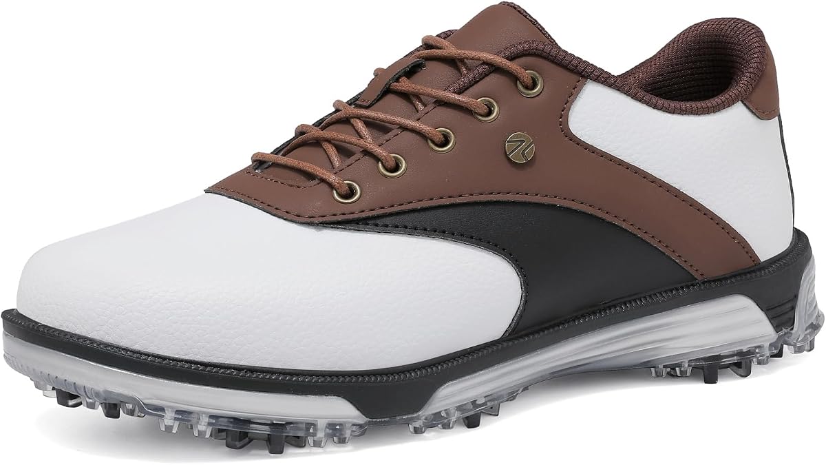 Mens Golf Shoes Waterproof Professional Outdoor Spikeless Golf Shoes for Men